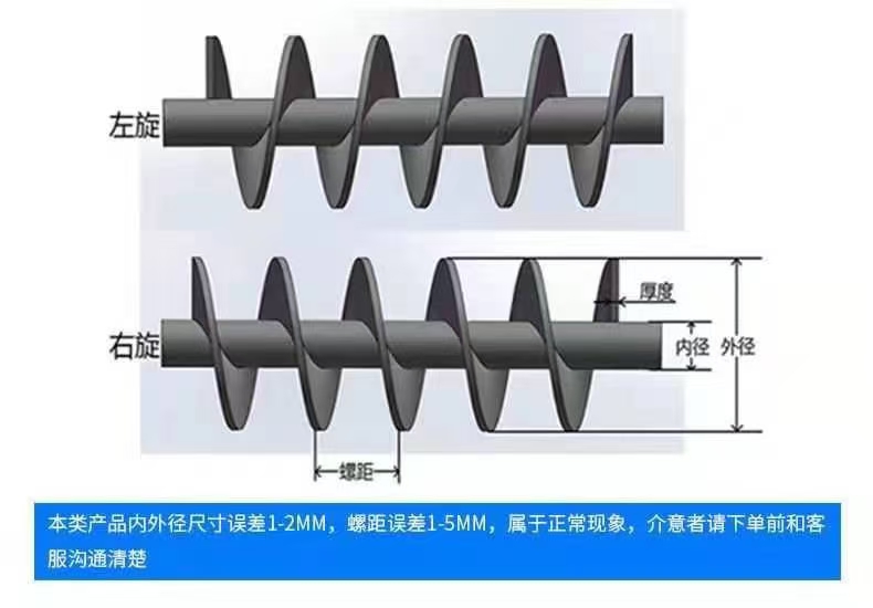 湖州市不锈钢螺旋叶片碳钢螺旋叶片 - 一站式服务